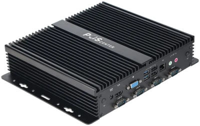 POS-компьютер "POScenter Z2 PRO" (J4125, RAM4Gb, SSD128Gb, 6*COM, 8*USB, Ethernet, 2*PS/2, HDMI, VGA) без ОС